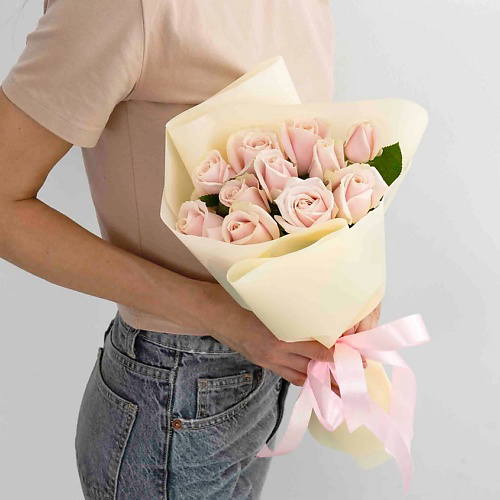 ЛЭТУАЛЬ FLOWERS Букет из нежных роз 11 шт. (40 см) #1