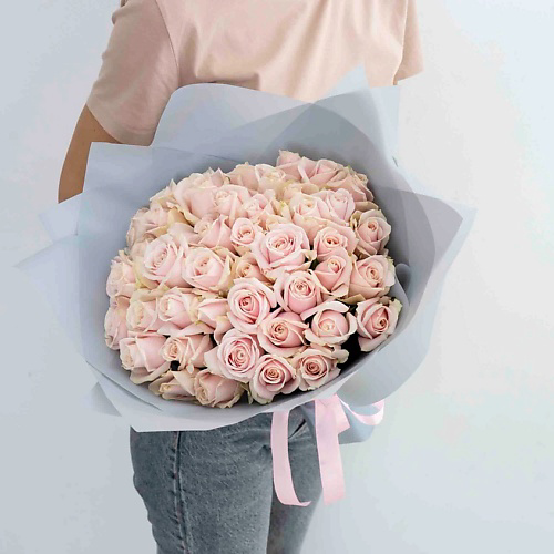 ЛЭТУАЛЬ FLOWERS Букет из нежных роз 41 шт.(40 см) #1