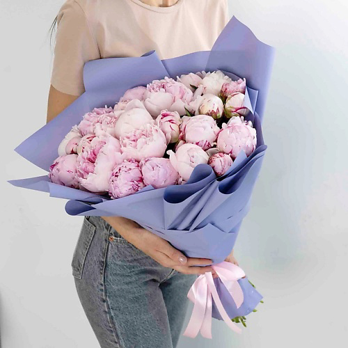 ЛЭТУАЛЬ FLOWERS Букет из пионов 25 шт. #1