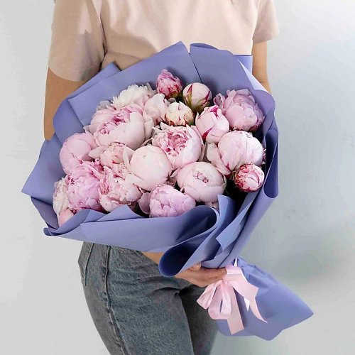 ЛЭТУАЛЬ FLOWERS Букет из пионов 21 шт. #1