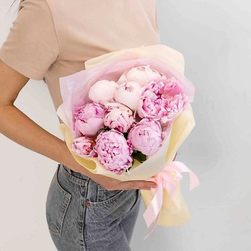 ЛЭТУАЛЬ FLOWERS Букет из пионов 9 шт. #1
