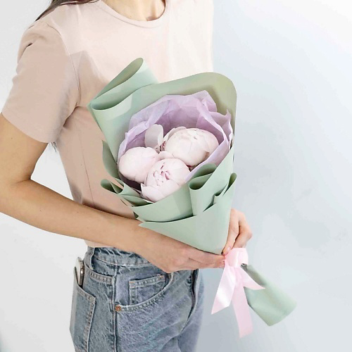 ЛЭТУАЛЬ FLOWERS Букет из пионов 3 шт. #1