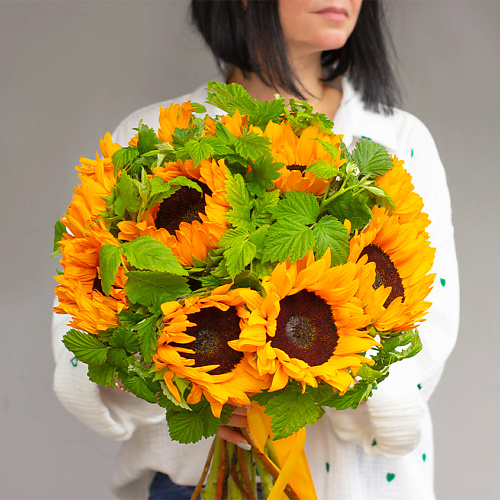 ЛЭТУАЛЬ FLOWERS Букет из подсолнухов "Солнечные блики" #1
