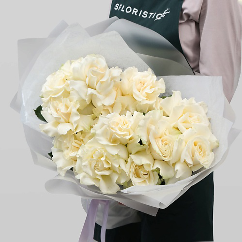 STUDIO FLORISTIC Букет белых Роз «Мира» #1