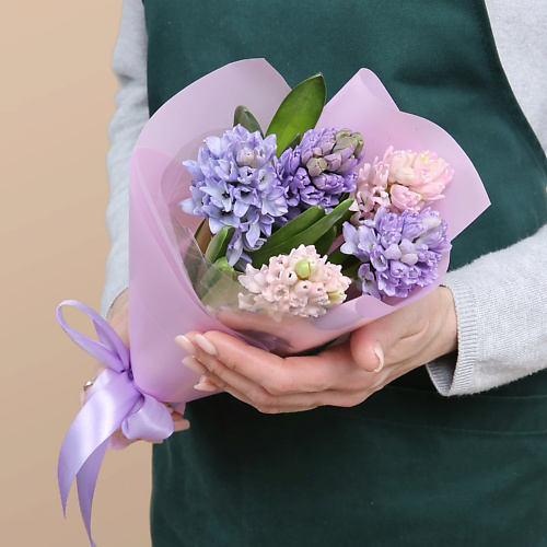 STUDIO FLORISTIC Букет Гиацинтов «Туманное утро» #1