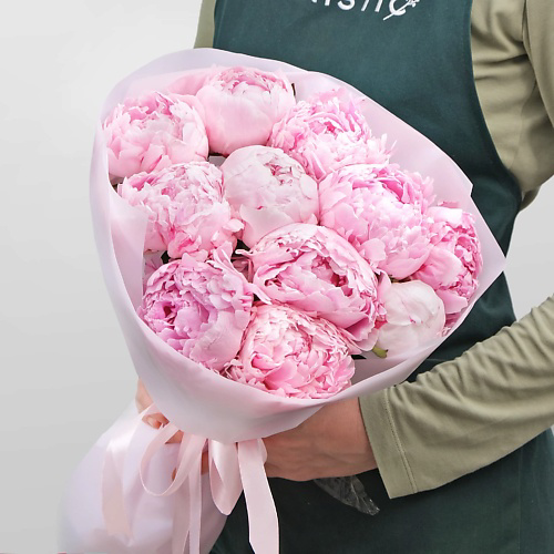 STUDIO FLORISTIC Букет из 11 Пионов «Воздушное облачко» #1