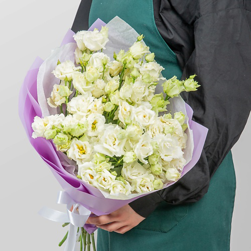 STUDIO FLORISTIC Букет из Эустомы «Элегия чувств» #1