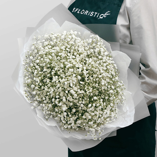 STUDIO FLORISTIC Букет из Гипсофилы 15 шт «Белая Ночь» #1
