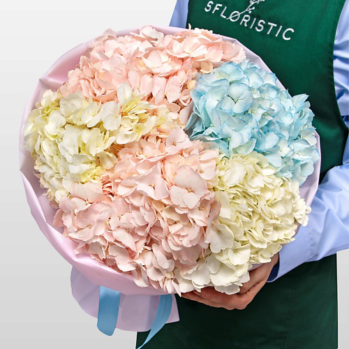 STUDIO FLORISTIC Букет из Гортензий «Нежный микс» #1