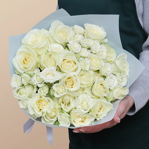 STUDIO FLORISTIC Букет из роз «Сердце ангела» #1
