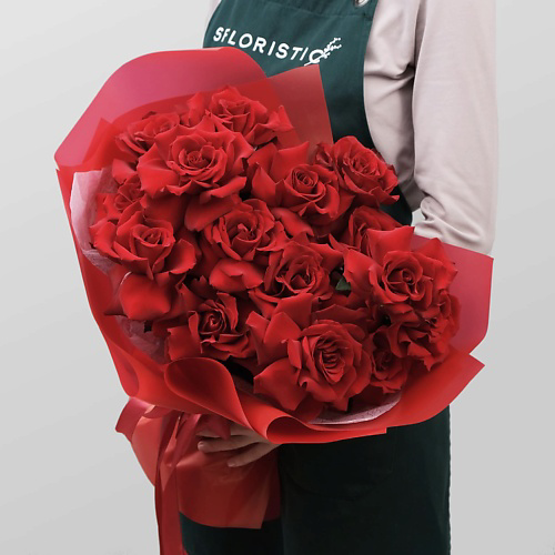 STUDIO FLORISTIC Букет красных Роз «Огонь Любви» #1