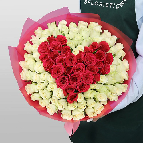 STUDIO FLORISTIC Букет Роз Кения «Цветочное признание» #1