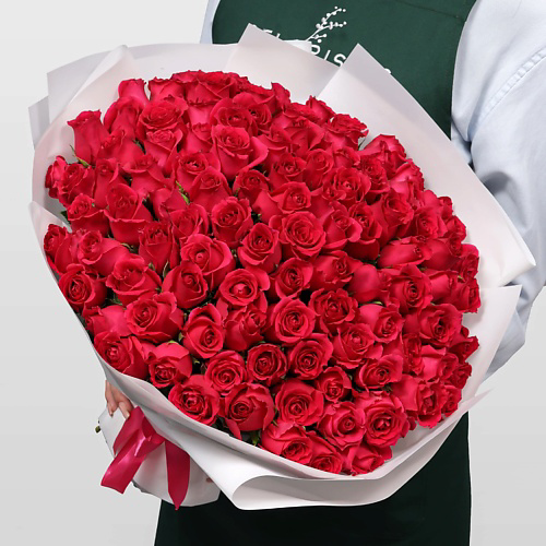 STUDIO FLORISTIC Букет Роз Кения 101 шт «Для самой дорогой» #1