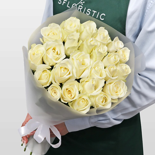 STUDIO FLORISTIC Букет Роз Кения 50 см 25 шт «Простое чудо» #1