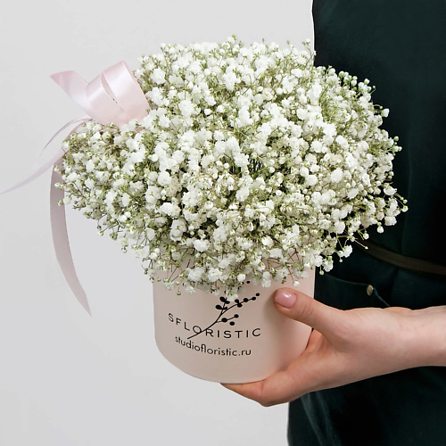 STUDIO FLORISTIC Композиция из Гипсофилы 5 шт «Белинда» #1
