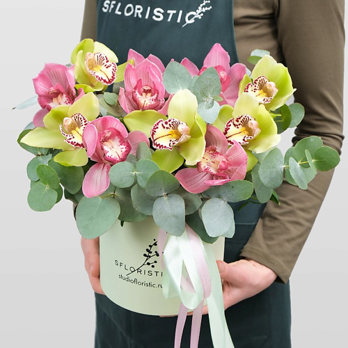 STUDIO FLORISTIC Композиция из Орхидей «Сакура Любви» #1