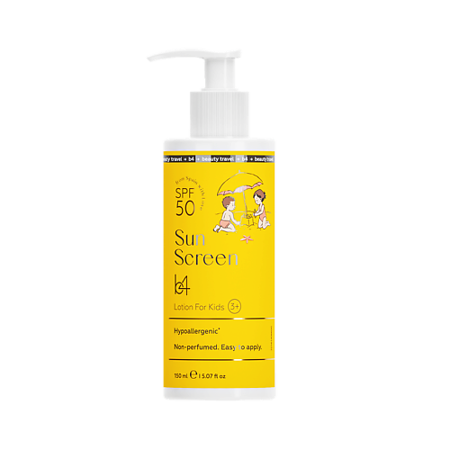 B4 Солнцезащитное молочко для детей 3+ с SPF50 150 #1
