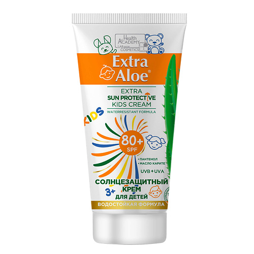 FAMILY COSMETICS Солнцезащитный крем для всей семьи фактор 80+ ЭКСТРАЗАЩИТА "Extra Aloe" 75 #1