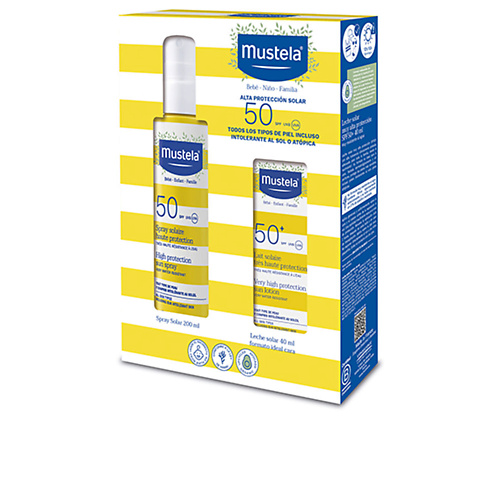 MUSTELA Набор Sun Protection SPF50: Солнцезащитный спрей + Лосьон #1