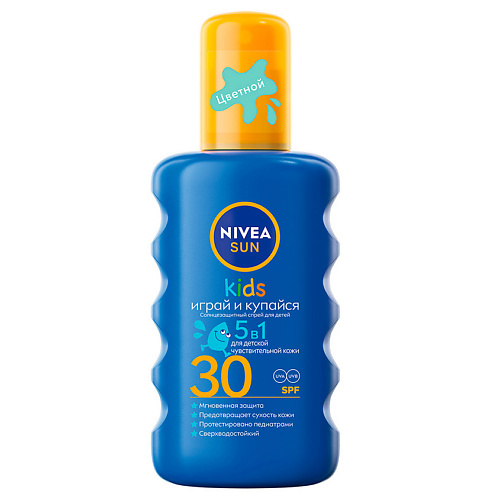 NIVEA SUN Детский солнцезащитный спрей SPF 30 200 #1