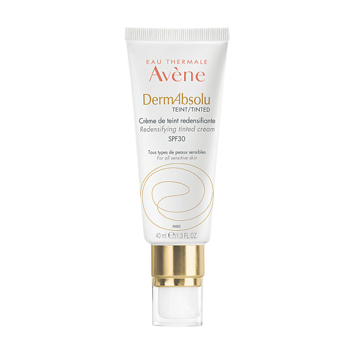 AVENE Крем для упругости кожи лица с тонирующим эффектом SPF 30 DermAbsolu Teint Redinsifying Tinted Cream 40 #1