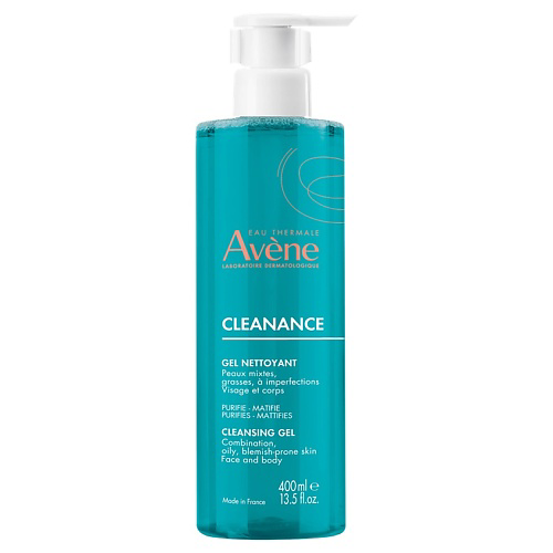 AVENE Очищающий гель для жирной проблемной кожи Cleanance Cleansing Gel 400 #1