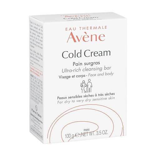 AVENE Сверхпитательное мыло с колд-кремом Cold Cream Ultra-Rich Cleansing Bar 100 #1