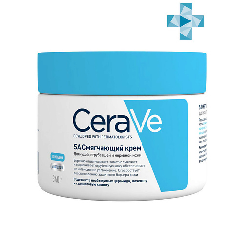 CERAVE SA Смягчающий крем для сухой, огрубевшей и неровной кожи Rough and Bumpy Skin 340 #1