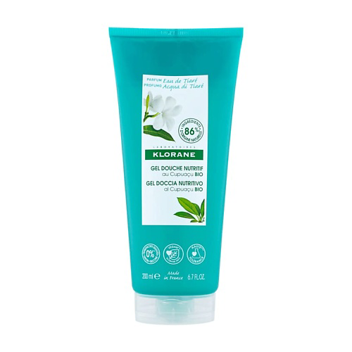 KLORANE Питательный гель для душа вода Тиаре Eau de Tiare Gel Douche 200 #1