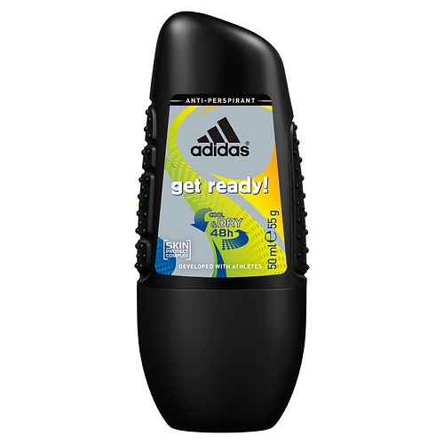 ADIDAS Роликовый дезодорант-антиперспирант для мужчин Get Ready! 50 #1