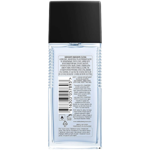 ADIDAS UEFA Champions League Champions Edition Body Fragrance 75 #1