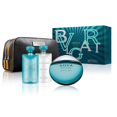 BVLGARI Подарочный набор Aqva Pour Homme Marine #1