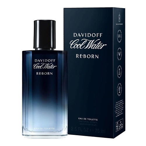DAVIDOFF Туалетная вода Cool Water Reborn 75 #1