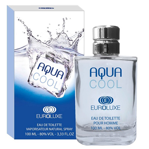 EUROLUXE Туалетная вода Aqua Cool мужской 100 #1