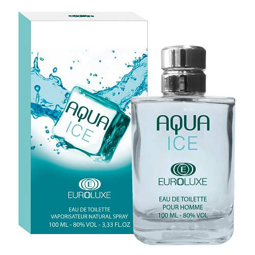 EUROLUXE Туалетная вода мужская Aqua Ice 100 #1
