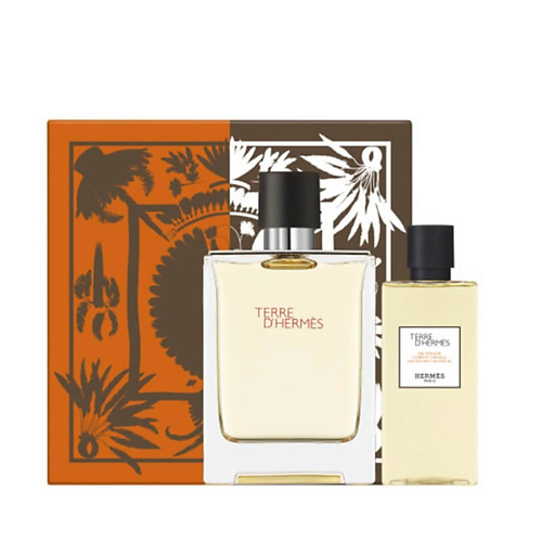 HERMÈS HERMES Набор Terre D'Hermes: Туалетная вода + Парфюмированный гель для душа #1