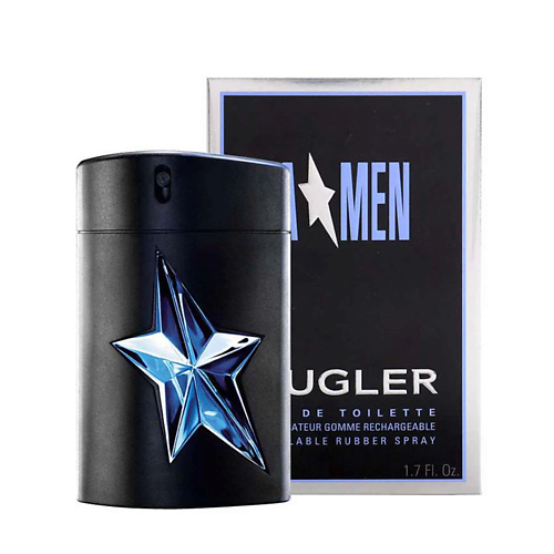 MUGLER Туалетная вода  A*Men,перезаполняемый флакон 50 #1