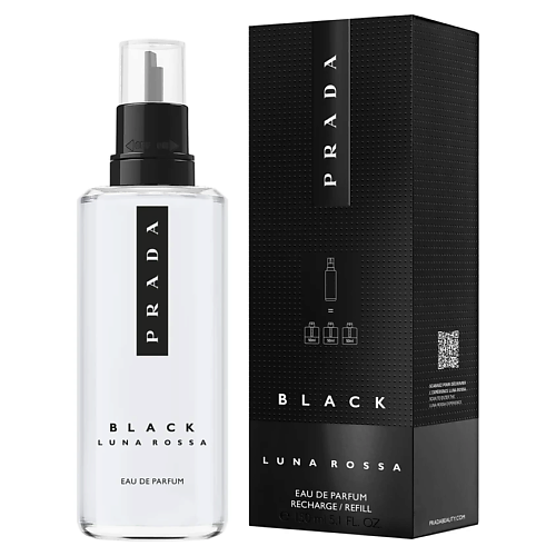 PRADA Парфюмерная вода Luna Rossa Black.Сменный блок (рефилл) 150 #1