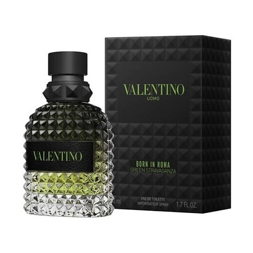 VALENTINO Туалетная вода Uomo Born In Roma Green Stravaganza 50 #1
