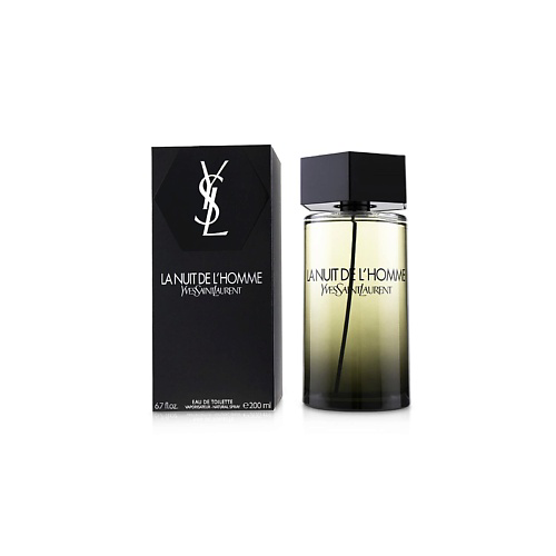 YVES SAINT LAURENT Мужская туалетная вода La Nuit de L'Homme 200 #1