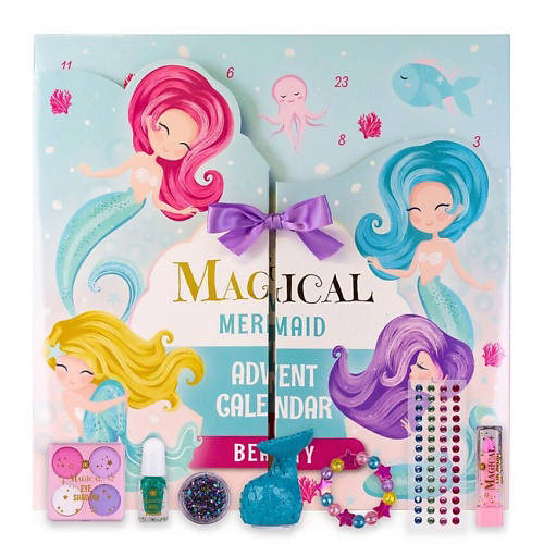 ACCENTRA Адвент календарь для девочек Magical Unicorn/Mermaid Advent Calendar #1