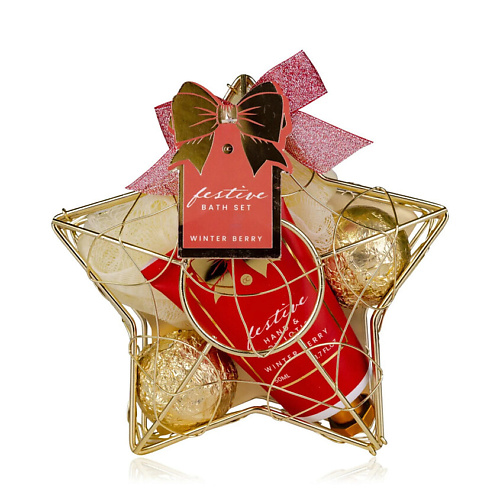 ACCENTRA Подарочный набор  Festive Bath Set Winter Berry #1