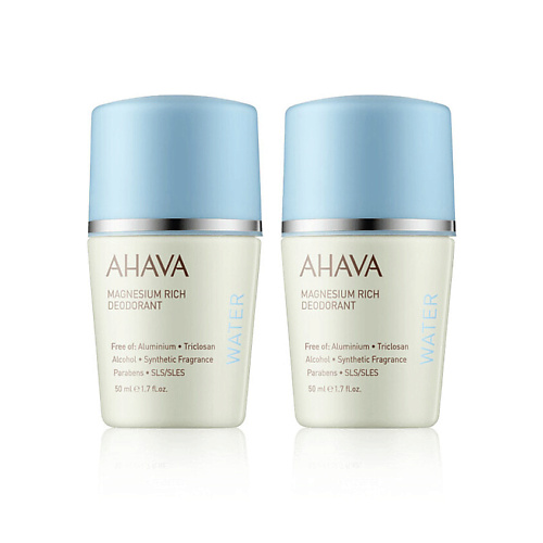 AHAVA Набор дезодорантов Deadsea Water Magnesium Rich #1