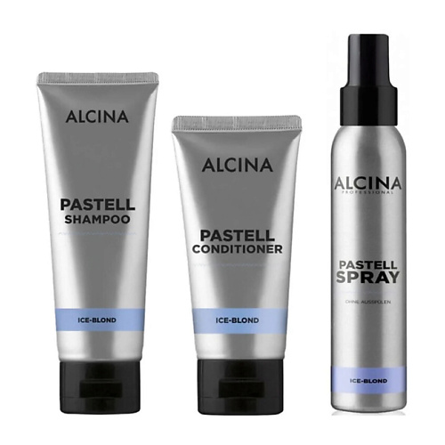 ALCINA Набор для светлых волос Pastell Ice Blond Bundle #1