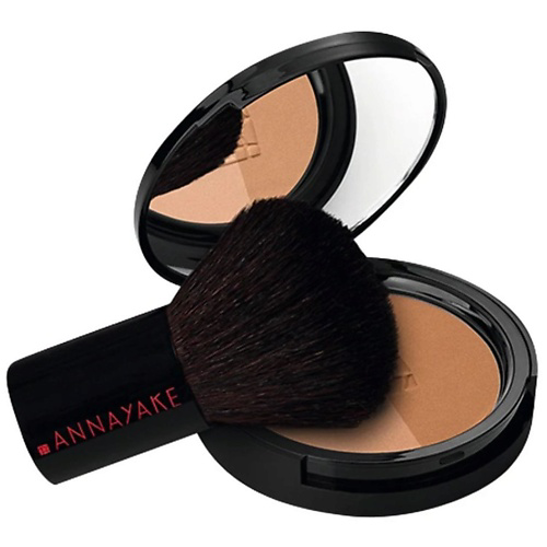 ANNAYAKE Набор Duo Powder Set Medium: Бронзирующая пудра + Кисть #1