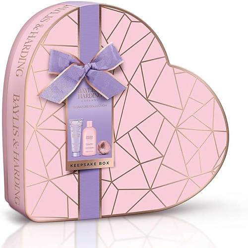 BAYLIS&HARDING BAYLIS & HARDING Набор средств для тела Jojoba, Vanilla & Almond Oil Heart Keepsake #1
