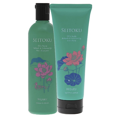 BIGAKU Набор для ухода за волосами Seitoku Oily Scalp Refresh&Volume Up #1