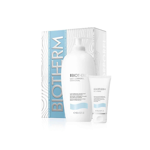 BIOTHERM Набор для рук и тела Lait Corporel & Biomains Set #1