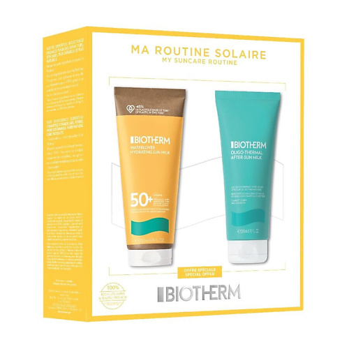 BIOTHERM Набор средств для загара Waterlover Summer Set SPF 50+ #1