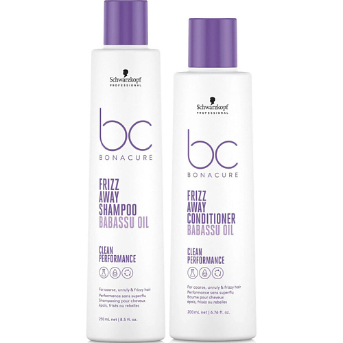 BONACURE Набор средств для волос Frizz Away Duo #1